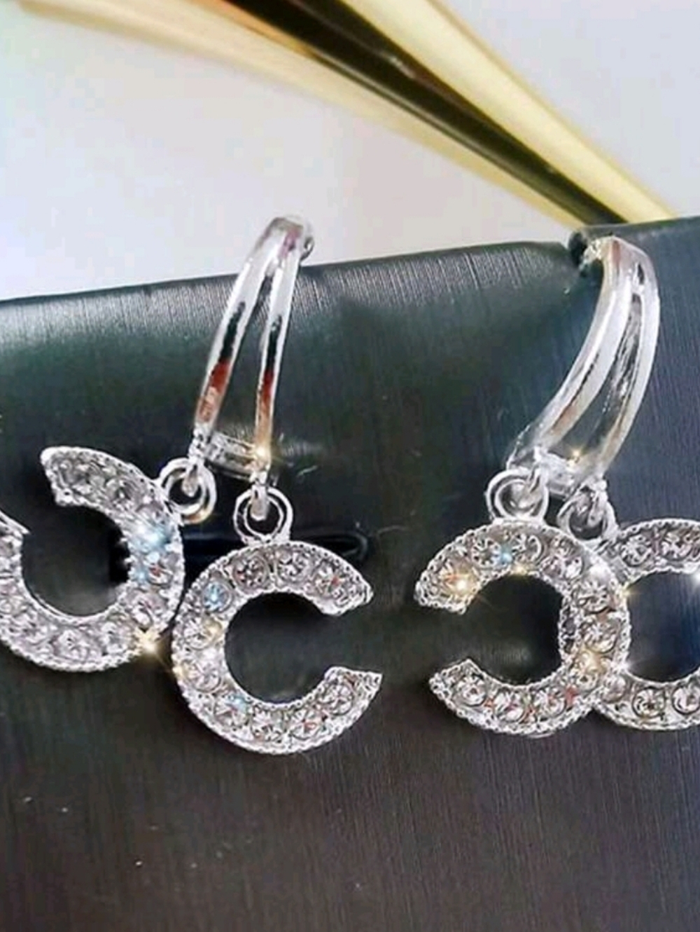 Chanel Style Earrings